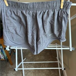 Nike Heather Gray Running Shorts